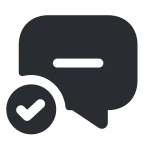 Message Tick SVG Icon
